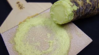 Fresh Wasabi Stem  How To Make Sushi Series [upl. by Truc640]