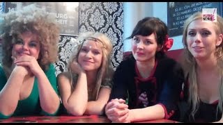 Katzenjammer  Interview  22nd Nov 2011  Music News [upl. by Bilbe]