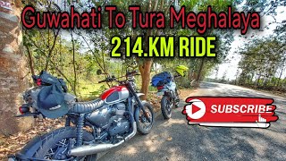 Guwahati city To Tura Meghalaya  214km Ride  on Xpluse 200 🏍 [upl. by Aciemaj]