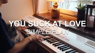 quotYou Suck At Love Simple Planquot  Piano solo cover by Joel Sandberg [upl. by Llehsad783]