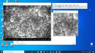 ImageJ  Scanning Electron Microscope SEM Image Analysis Basic  Particle Size  AMCTec  001 [upl. by Debbra]