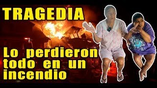 Tragedia Madre soltera y su hija discapacitada lo perdieron todo en un incendio necesitan ayuda [upl. by Isyad]