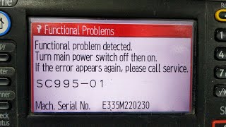 How to reset SC 99501 in Ricoh MP 2501 SP MP 2001 SP MP C301 SP Reset error code SC99501 [upl. by Tobin]