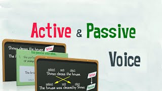 Active and Passive Voice  Learn English  EasyTeaching [upl. by Vachel234]