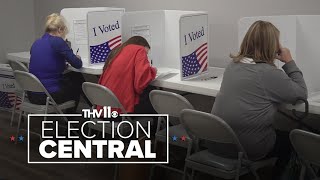 Arkansas early vote turnout higher than 2020 numbers [upl. by Nerro]