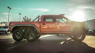 La Ford Raptor Mas Cara del Mundo 6x6 [upl. by Terrag]