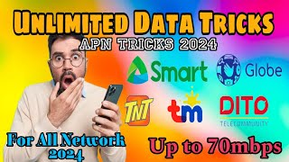 Unlimited Data Tricks  Apn for All Network [upl. by Ttreve]