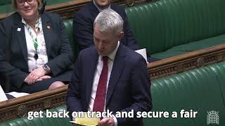 Will Forster MP Adjournment Debate speech on rising rail fares 101024 [upl. by Marcia]