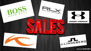 My Top Golf Fashion Sales Picks January Edition KJUS J Lindeberg Hugo Boss and more [upl. by Alphonsine]