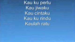 Aliff Aziz ft Joanna  Kalau Cinta LYRICS ON SCREEN [upl. by Samaj]