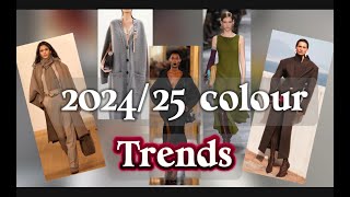 5 Most Popular Colours of Autumn amp Winter 2425  Colour Trend Analysis [upl. by Ojybbob797]