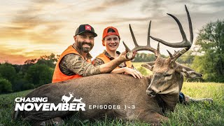 Almost 3 HOURS Of The Best of The Best Whitetail Hunts  Chasing November Episodes 13 [upl. by Ahsier]