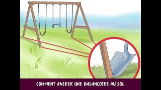 Comment ancrer une balançoire au sol [upl. by Anirtep]