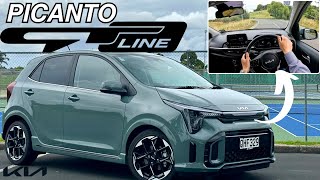 KIA Picanto GTLine ENG  Test Drive and Review [upl. by Sheila]