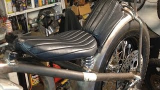 Part 9 1999 Sportster Chop  Building a Chopper [upl. by Atreb]