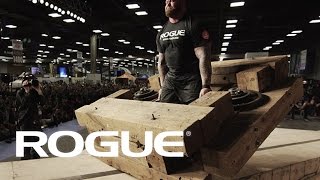 2017 Arnold Strongman Classic — The Timber Carry  4K [upl. by Aikar]