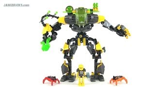 LEGO Hero Factory 44022 EVO XL Machine Invasion from Below set review [upl. by Oterol503]