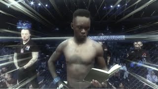 Israel Adesanya finishes Robert Whitaker with the Death Note [upl. by Mcbride]