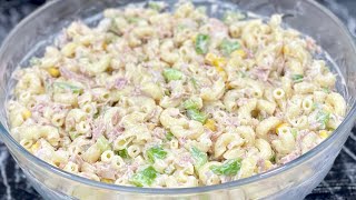 SALADE DE PÂTES ULTRA CRÉMEUSE ET RAFRAÎCHISSANTE 🥗 Deli Cuisine [upl. by Fabrienne405]