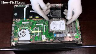 Reset BIOS settings Asus X502 laptop  CMOS battery replacement [upl. by Newnorb693]