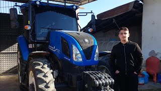 TD5 80 NEW HOLLAND DETAYLI İNCELEME SÜRÜŞ TESTİ 600 SAATLİK KULLANIM [upl. by Asinet]