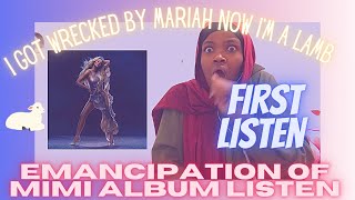 FIRST LISTEN‘The Emancipation of Mimi’ Ultra Platinum Edition Part 1REACTION I’m a lamb now [upl. by Moina]