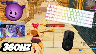 GK61 ASMR Chill🤩 tilted zonewars 🏆 Satisfying Keyboard Fortnite 360 FPS Smooth 4K [upl. by Derfiniw]