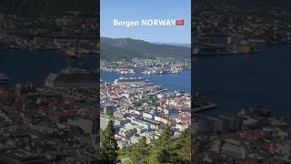 Bergen NORWAY🇳🇴 shorts cruise norway [upl. by Sinnel]