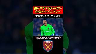 【ダルシム】ウエストハム、アレオラ選手の神セーブ解説！サッカー ゴールキーパー goalkeeper プレミアリーグ アーセナル 冨安健洋 arsenal [upl. by Anattar]