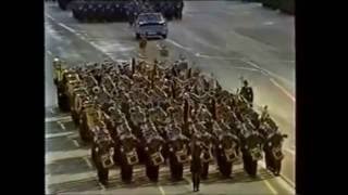 38 Jahre DDR East Germany NVA Parade 1987 [upl. by Dosi]