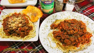 Easy Homemade Spaghetti amp Meat Sauce Recipe The Best Spaghetti And Meat Sauce [upl. by Milty731]