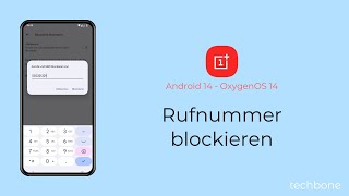 Rufnummer blockieren  OnePlus Android 14  OxygenOS 14 [upl. by Sewole]