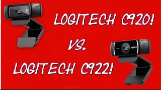 Logitech C920 vs C922 [upl. by Werdma]