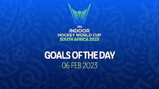 Top men goals from Day 2 at the FIH Indoor Hockey World Cup 2023  IHWC2023 [upl. by Liz684]