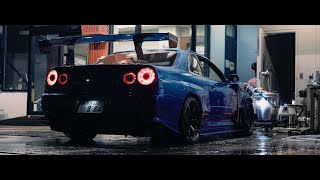 900HP Nissan R34 GTR in Tokyo  Raw Sound  4K [upl. by Marra]