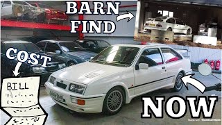 BARN FIND SIERRA COSWORTH  BACK ON THE ROAD [upl. by Asserrac]