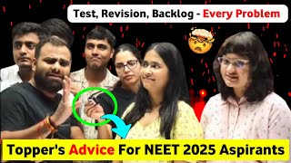 MR Sir with NEET Toppers 🔥 Best Advice your Selection 🎯 in Neet 2025 mrsir neet2025 [upl. by Eugatnom567]