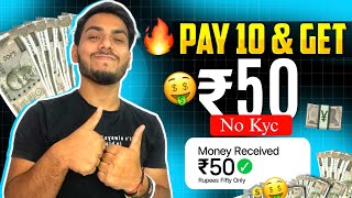 Pay ₹10 Get ₹50  New Earning App Today  Paytm Cash Earning Apps  Earn Money Without Investment [upl. by Hebner]