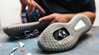 Watch These Guys Convert The Yeezy 350 Boost v2 Into Cycling Shoes [upl. by Olympium840]