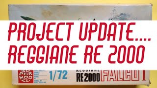 Reggiane RE 2000 Update modelairplanes modelbuilding scalemodel [upl. by Eyanaj]