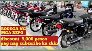 pinaka murang repo na motor 700 klmeter lang natakbo fresh na fresh less 5000 pesos pag cash [upl. by Oigres]