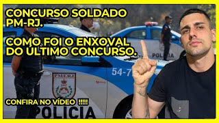 CONCURSO PMRJ ENXOVAL DO ÚLTIMO CONCURSO COMO FOI CONFIRA NO VÍDEO [upl. by Aleda]