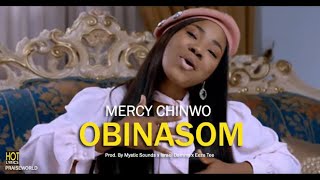 Obinasom  Mercy Chinwo Karaoke instrumental  Lyric [upl. by Nylekcaj]