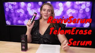 Reviv Serums TelomErase 6IN1 MultiCorrective Serum Review 😍 New Favorite AntiAging Peptide Serum [upl. by Downs]