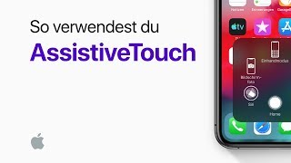 So verwendest du AssistiveTouch auf deinem iPhone – Apple Support [upl. by Anoik]