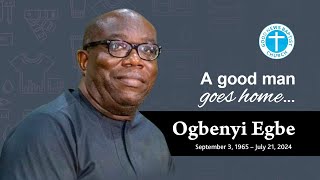 Funeral Service for Late Mr Ogbenyi Egbe  Friday 9 August 2024 [upl. by Fraya39]