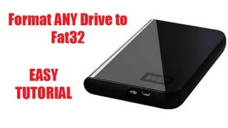 How to Format an External HDD to Fat32 For Xbox 360 amp PS3 Use [upl. by Neibaf]