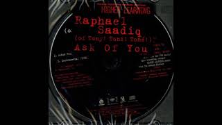 Raphael Saadiq  Ask Of You Radio Instrumental [upl. by Ide]