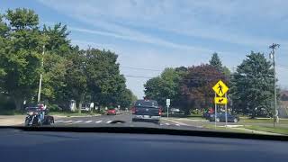 Driving from Clay Township Michigan to Algonac Michigan [upl. by Yentiw947]