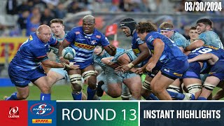 Ulster vs Stormers  Halftime Highlights  Round 13  United Rugby Championship [upl. by Yejus638]